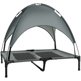 Large Elevated Dog Bed Foldable Outdoor Cat Dog Canopy Cot